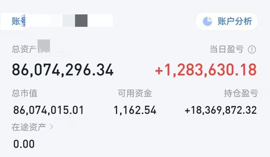 对话“炒股11年赚6000万”男子：曾连亏三年	，不建议模仿